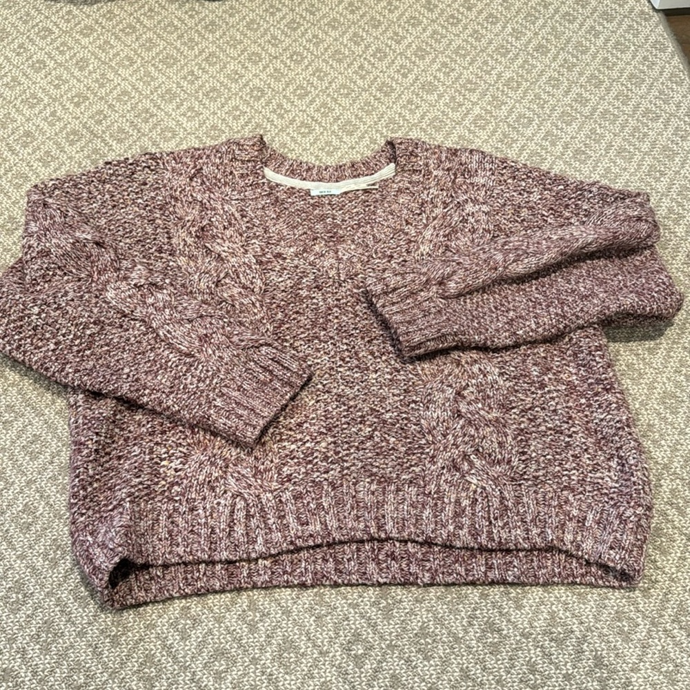 Urban Outfitters Kimchi Blue Cable-Knit Sweater